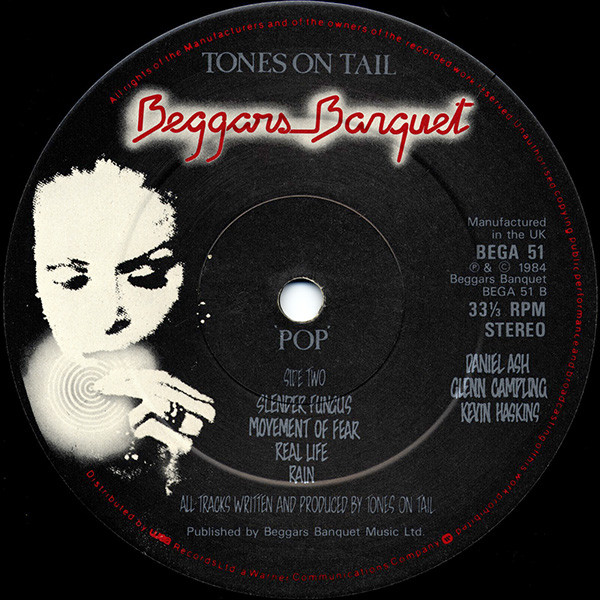 Tones On Tail - Pop | Beggars Banquet (BEGA 51) - 4