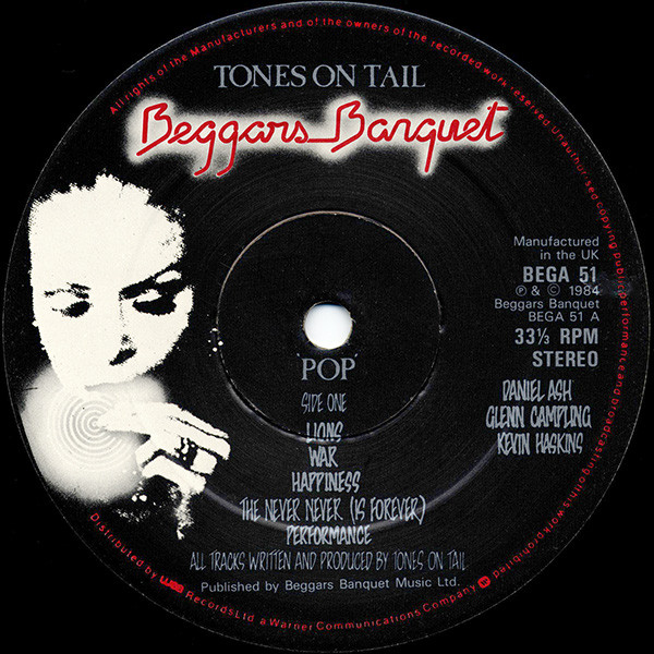 Tones On Tail - Pop | Beggars Banquet (BEGA 51) - 3