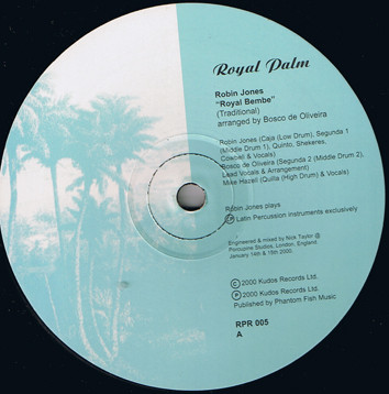 Robin Jones - Royal Bembe | Royal Palm (RPR 005) - main