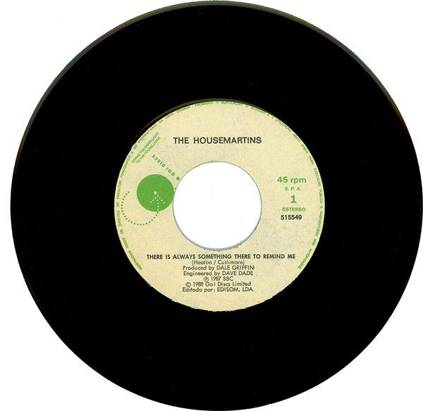 The Housemartins - There Is Always Something There To Remind Me | Go! Discs (515549) - 2