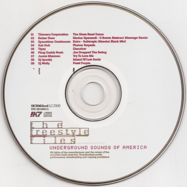 Various - The Freestyle Files - Underground Sounds Of America | Stud!o K7 (!K7062CD) - 3 Various - The Freestyle Files - Underground Sounds Of America | Stud!o K7 (!K7062CD) - 3