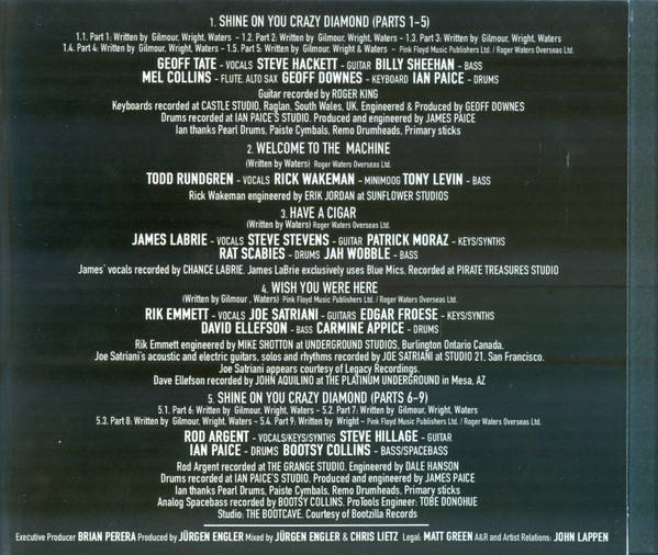 Various - Still Wish You Were Here: A Tribute To Pink Floyd | Cleopatra (CLO2309) - 2