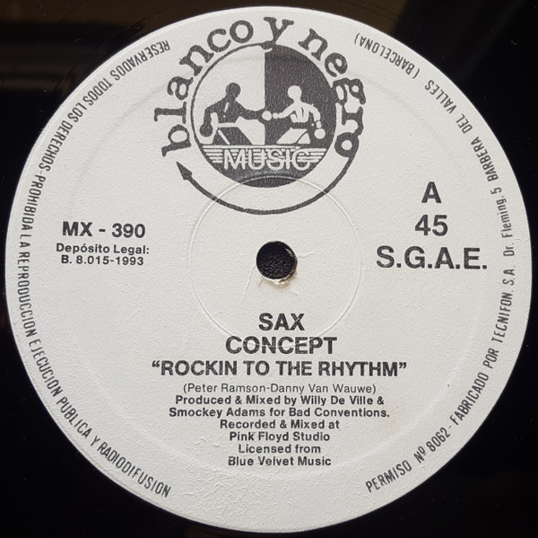 Sax Concept - Rockin To The Rhythm | Blanco Y Negro (MX 390) - 3