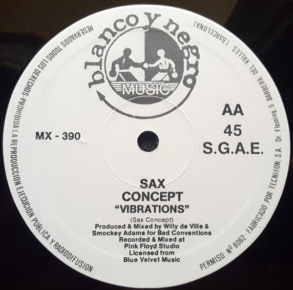 Sax Concept - Rockin To The Rhythm | Blanco Y Negro (MX 390) - 4