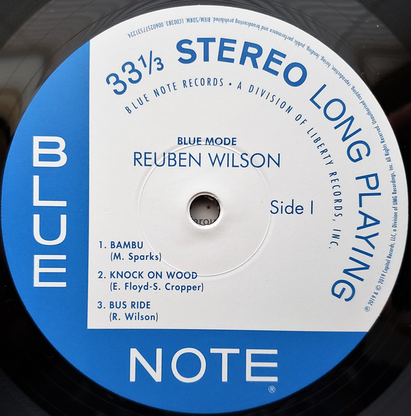 Reuben Wilson - Blue Mode | Blue Note (7753122) - 3