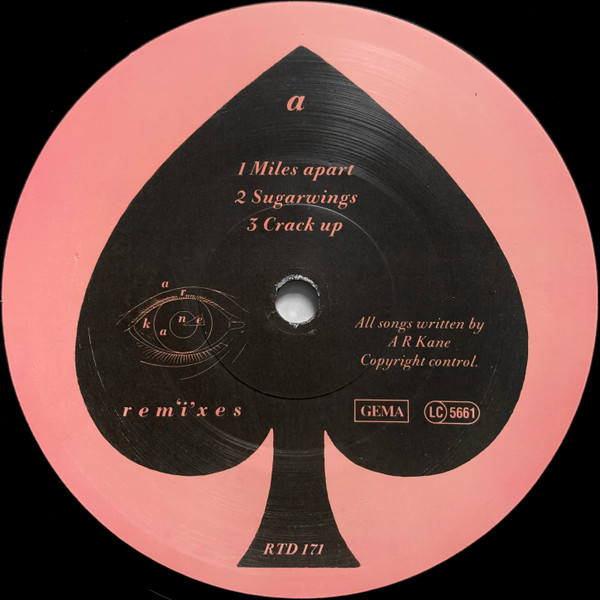 A.R. Kane - Rem'i'xes | Rough Trade (RTD 171) - 3