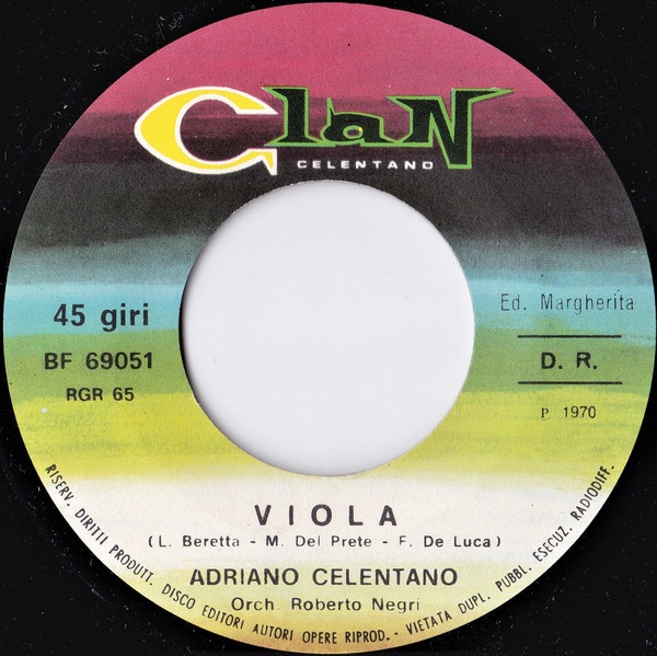 Adriano Celentano - Viola | Clan Celentano (BF 69051) - 3