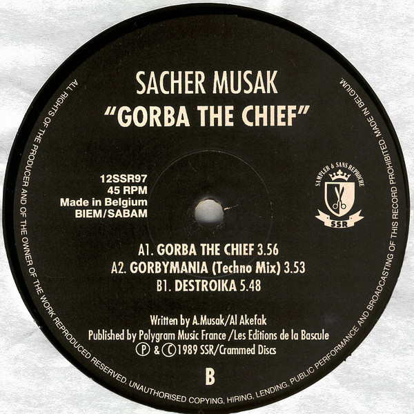 Sacher Musak - Gorba The Chief | SSR (12SSR97) - main