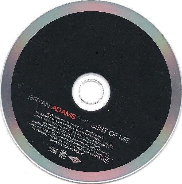 Bryan Adams - The Best Of Me | A&M Records (490 522-2 [11]) - 2