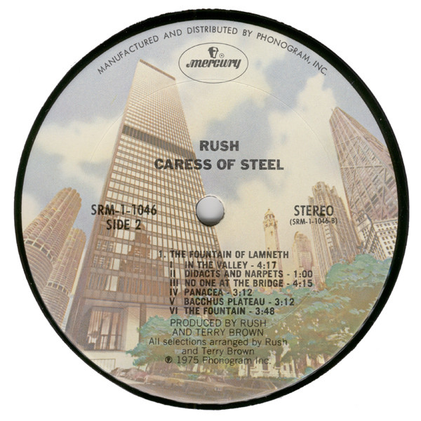 Rush - Caress Of Steel | Mercury (SRM-1-1046) - 3