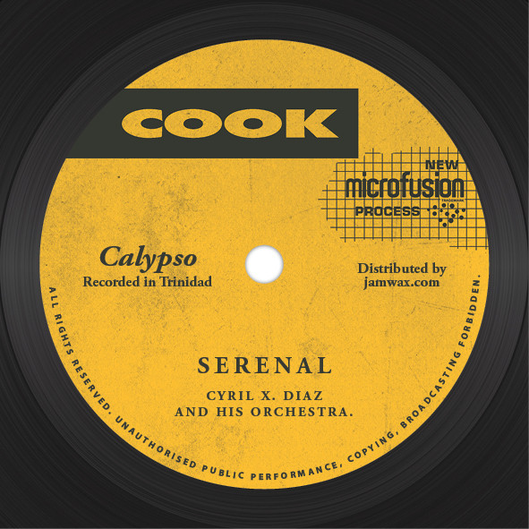 Cyril Diaz & Orchestra - Tabu / Serenal | Cook (JAMWAX06) - 2
