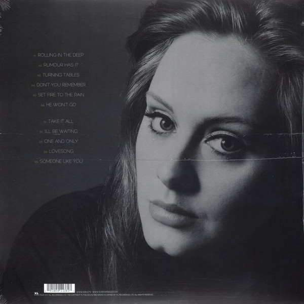 Adele - 21 | XL Recordings (XL1138LP) - 2