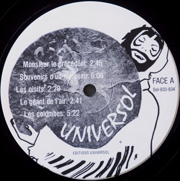 Sol - Je Grandis, J'Ose, Je Grandiose, Je M'Égale À Moi-Même..! (2LP) [Vinyl] | Universol (SOL 933-934) - 4