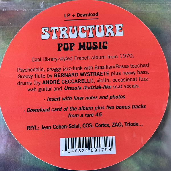 Structure - Pop Music | Sommor (SOMM082) - 3