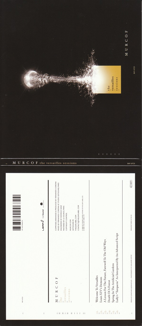 Murcof - The Versailles Sessions | Leaf (BAY 67CD)