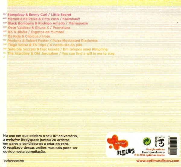 Various - 10 Anos Bodyspace 2002 2012 | Optimus Discos (OPTIMUSDISCOS2012#10) - 2