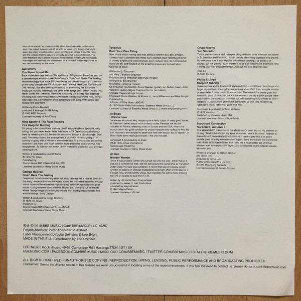 Various - Disco Demands Part Six | BBE Disco (BBE432CLP) - 4 Various - Disco Demands Part Six | BBE Disco (BBE432CLP) - 4
