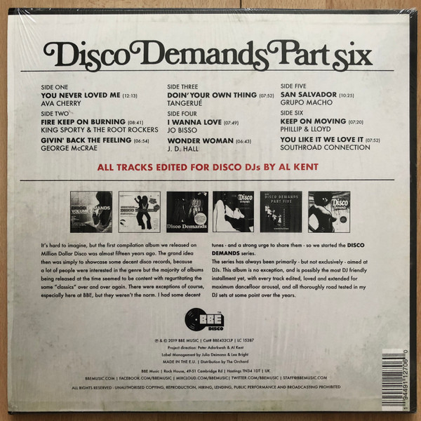 Various - Disco Demands Part Six | BBE Disco (BBE432CLP) - 2 Various - Disco Demands Part Six | BBE Disco (BBE432CLP) - 2