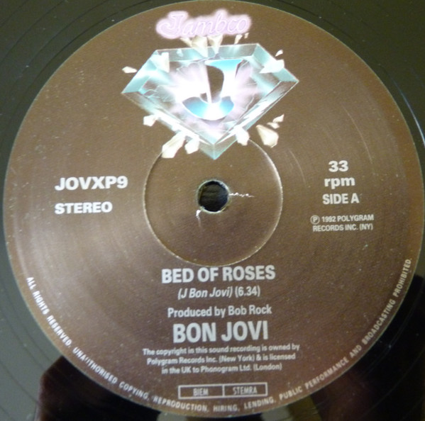 Bon Jovi - Bed Of Roses | Jambco (JOVXP9) - 3