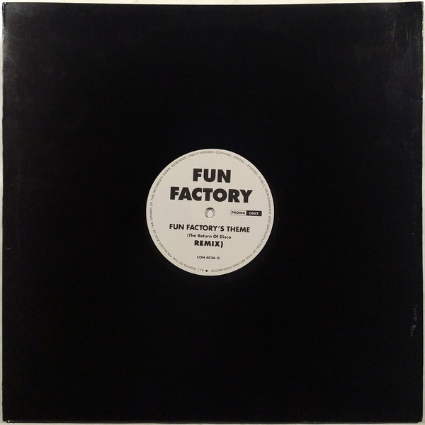 Fun Factory - Fun Factory's Theme (Return Of Disco Remix) | Control (CON 4036-0)