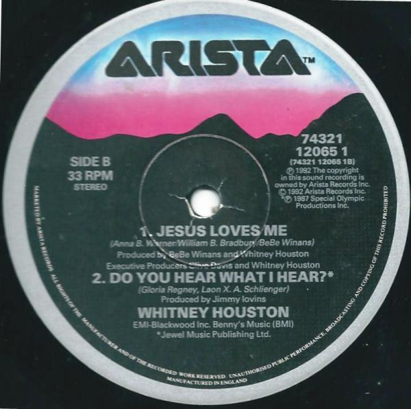 Whitney Houston - I Will Always Love You | Arista (74321 12065 1) - 2 Whitney Houston - I Will Always Love You | Arista (74321 12065 1) - 2
