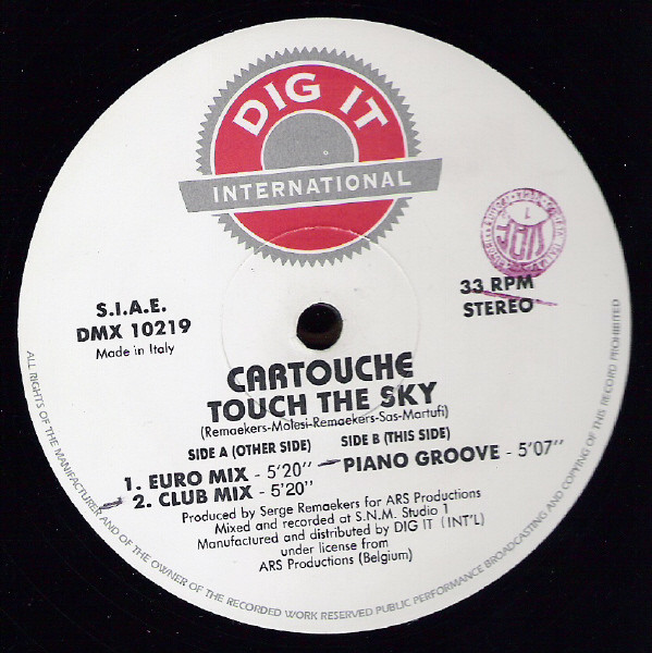 Cartouche - Touch The Sky | Dig It International (DMX 10219) - 4 Cartouche - Touch The Sky | Dig It International (DMX 10219) - 4