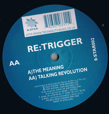 Re:Trigger - The Meaning / Talking Revolution | 8-Star (8-STAR002) - main