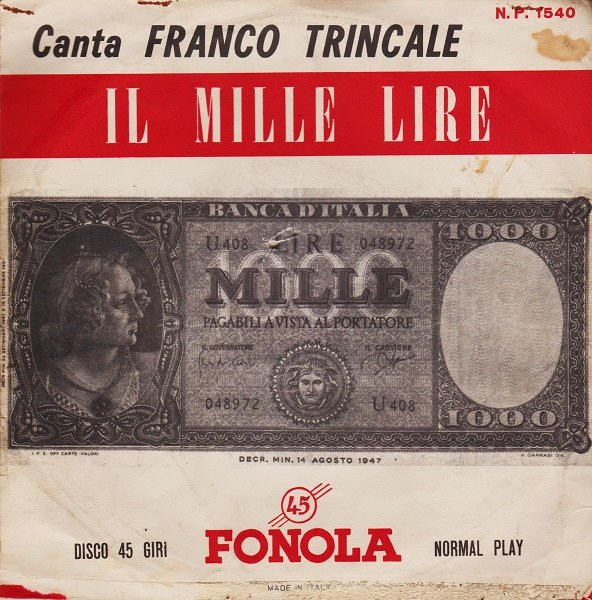 Franco Trincale - Matrimonio Alla Terrona | Fonola (N.P. 1540) - 2