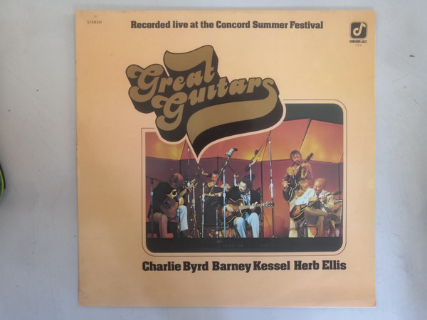 The Great Guitars - Charlie Byrd / Barney Kessel / Herb Ellis - Great Guitars | Concord Jazz (CJ-4)