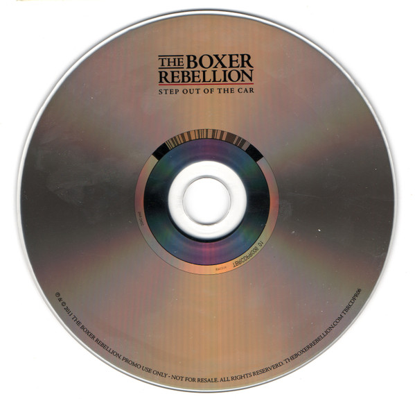 The Boxer Rebellion - Step Out Of The Car | Not On Label (The Boxer Rebellion Self-released) (TBRCDPR06) - 3