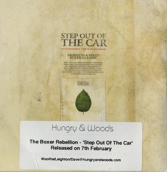 The Boxer Rebellion - Step Out Of The Car | Not On Label (The Boxer Rebellion Self-released) (TBRCDPR06) - 2