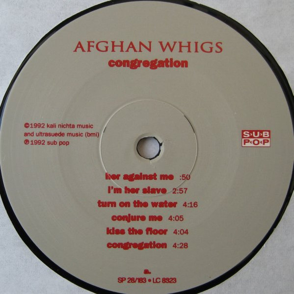 The Afghan Whigs - Congregation | Sub Pop (SP 28/183) - 3