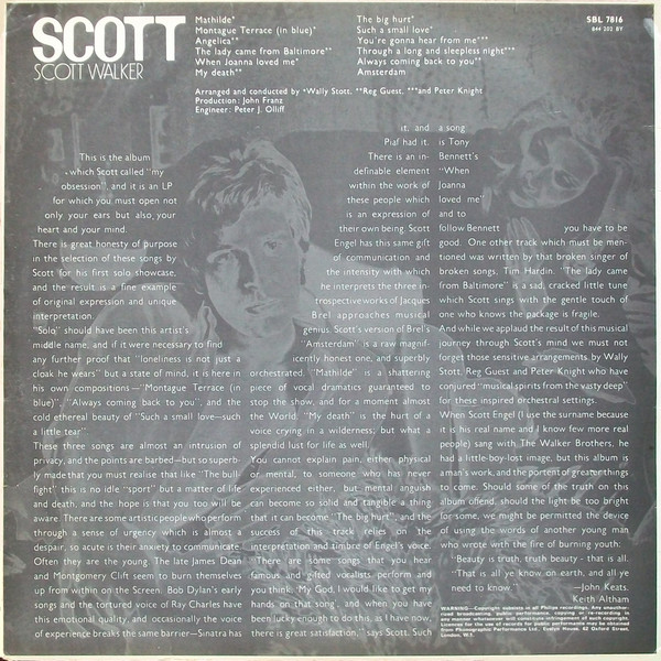 Scott Walker - Scott | Philips (7816) - 2