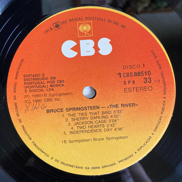 Bruce Springsteen - The River | CBS (CBS 88510) - 3