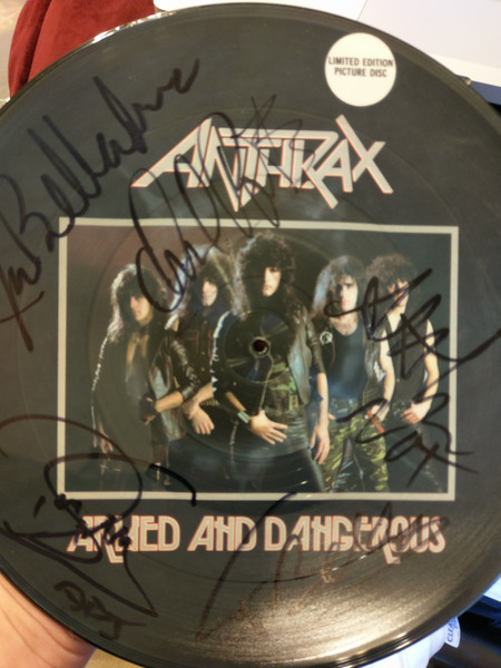 Anthrax - Armed And Dangerous | Megaforce Records (MRS-05) - main
