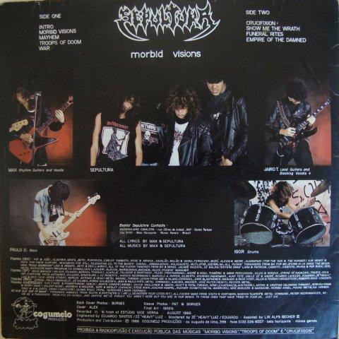 Sepultura - Morbid Visions | Cogumelo Produções (COG002) - 2