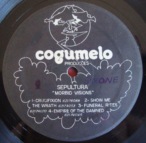 Sepultura - Morbid Visions | Cogumelo Produções (COG002) - 3