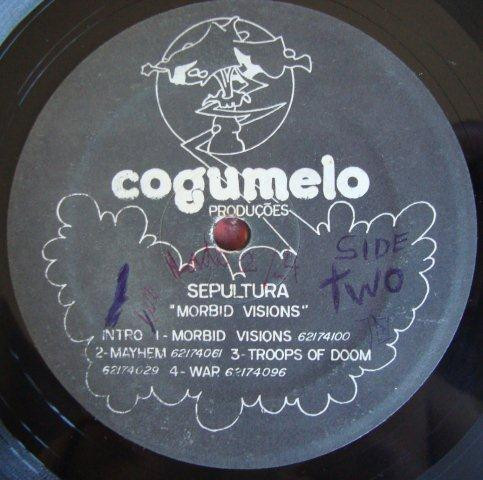 Sepultura - Morbid Visions | Cogumelo Produções (COG002) - 4
