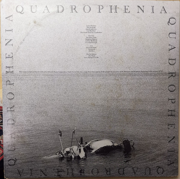 The Who - Quadrophenia | Track Record (DTRL 34190) - 2