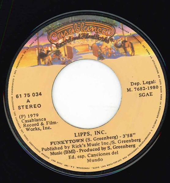 Lipps, Inc. - Funkytown | Casablanca (61 75 034) - 3