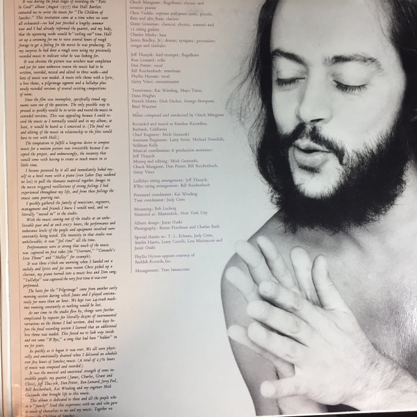 Chuck Mangione - Children Of Sanchez | A&M Records (SP-6700) - 4 Chuck Mangione - Children Of Sanchez | A&M Records (SP-6700) - 4