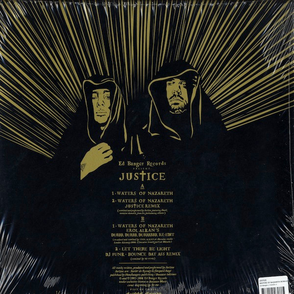 Justice - Waters Of Nazareth | Because Music (BEC5772008) - 2