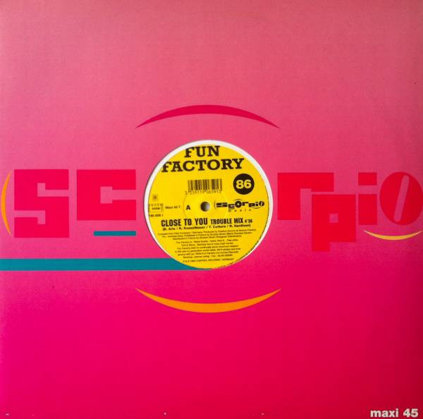 Fun Factory - Close To You | Scorpio Music (190 659-1) - main Fun Factory - Close To You | Scorpio Music (190 659-1) - main