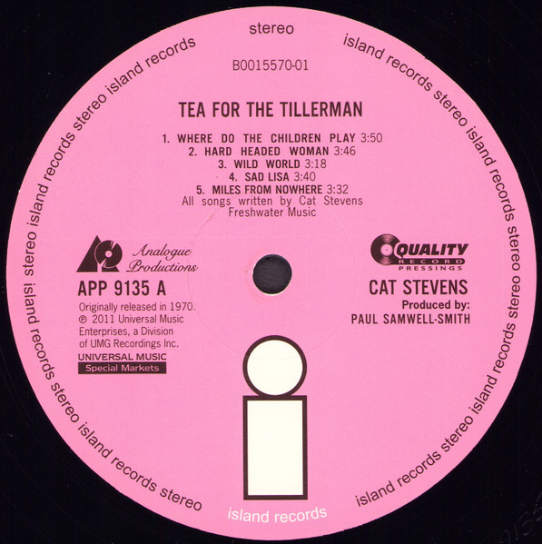 Cat Stevens - Tea For The Tillerman | Analogue Productions (APP 9135) - 4