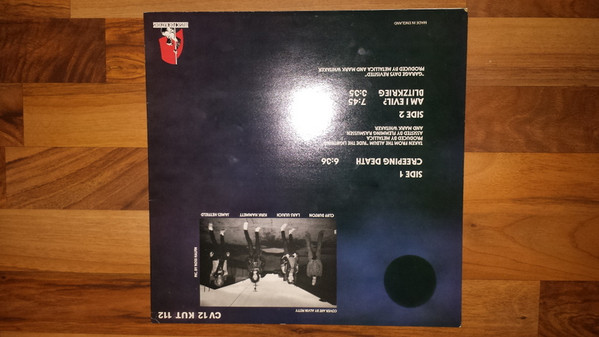 Metallica - Creeping Death | Music For Nations (CV 12 KUT 112) - 2