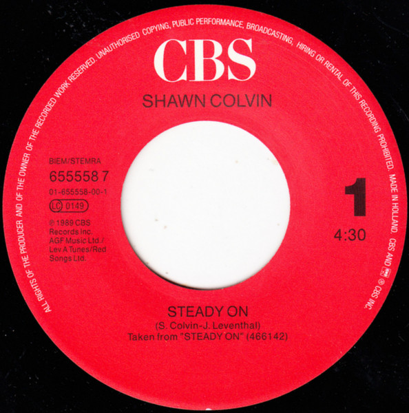 Shawn Colvin - Steady On | CBS (655558 7) - 3