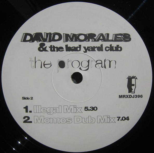 David Morales & The Bad Yard Club - The Program | Mercury (MRXDJ396) - 2
