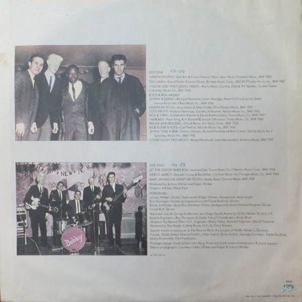 Johnny Winter & Edgar Winter - Together | Blue Sky (SKY 81338) - 4