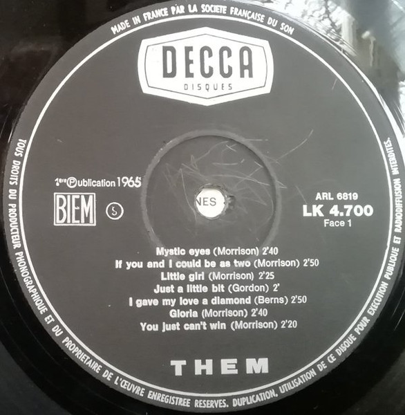 Them - Them | Decca (LK 4700) - 4 Them - Them | Decca (LK 4700) - 4
