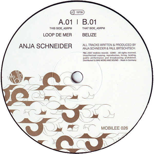 Anja Schneider - Loop De Mer | Mobilee (MOBILEE 026) - main